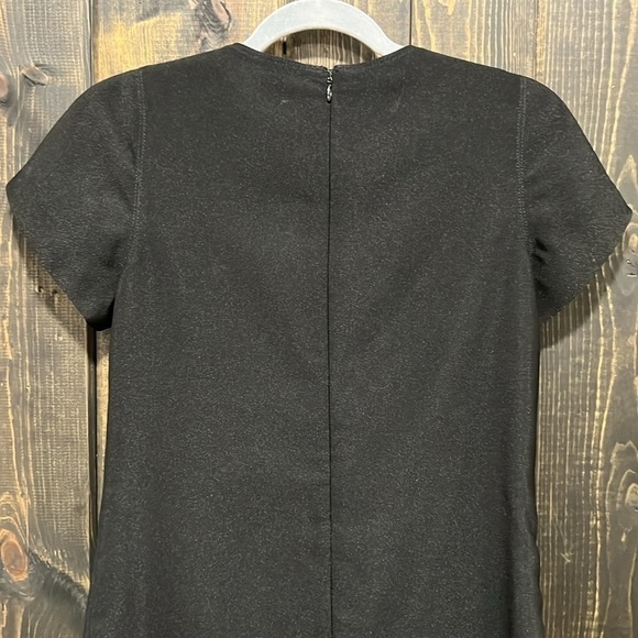 Vtg Karta Shift Dress M Embellished Beaded Mini Polyester Black Holiday Formal - Picture 7 of 10